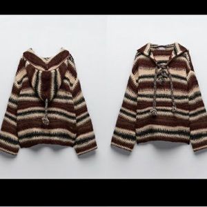 Wool Alpaca Poncho Sweater (limited edition)
